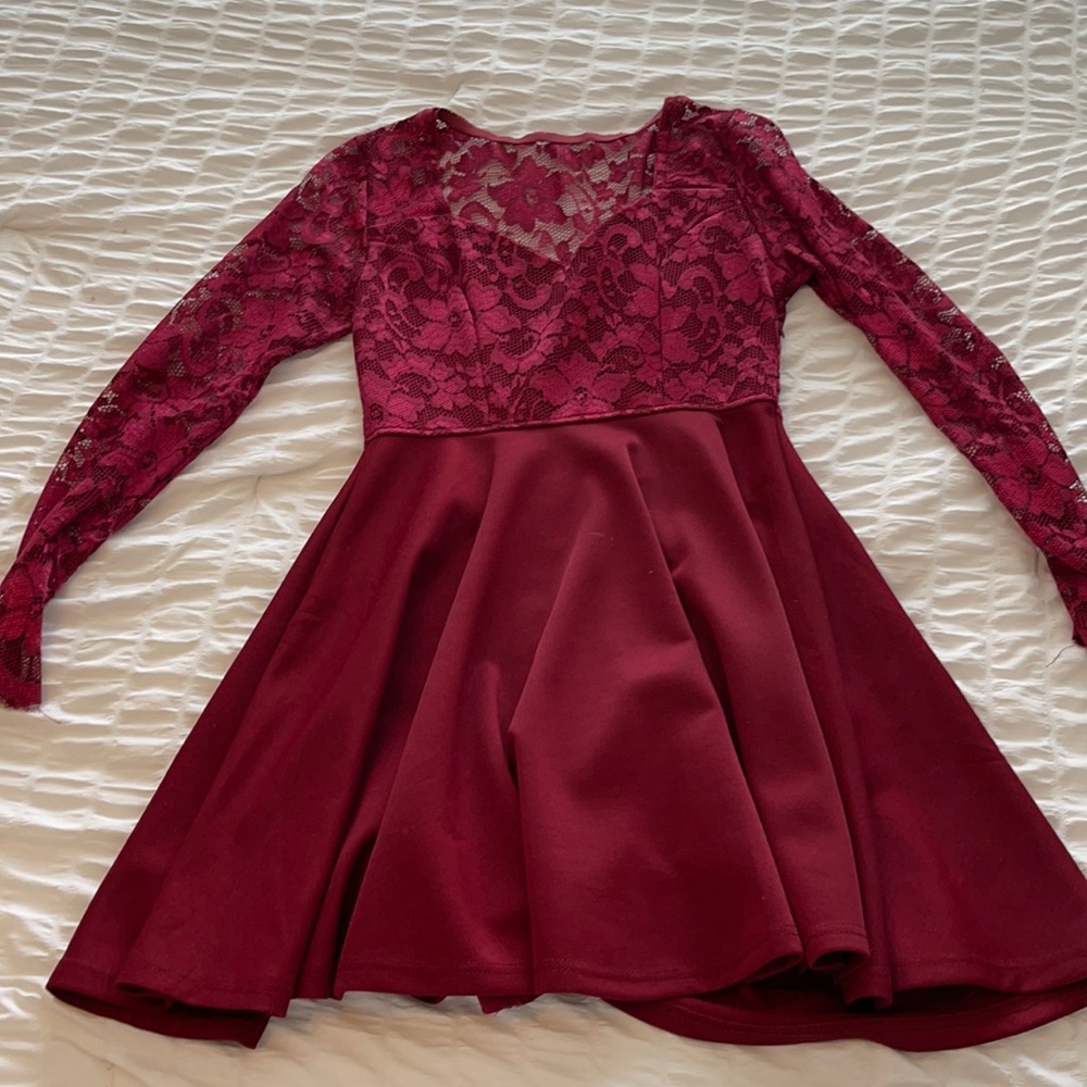 red party dress
